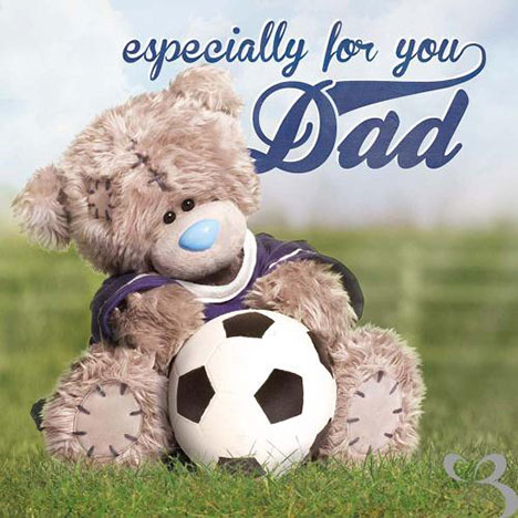3D Holographic Dad Me to You Bear Father's Day Card £2.99